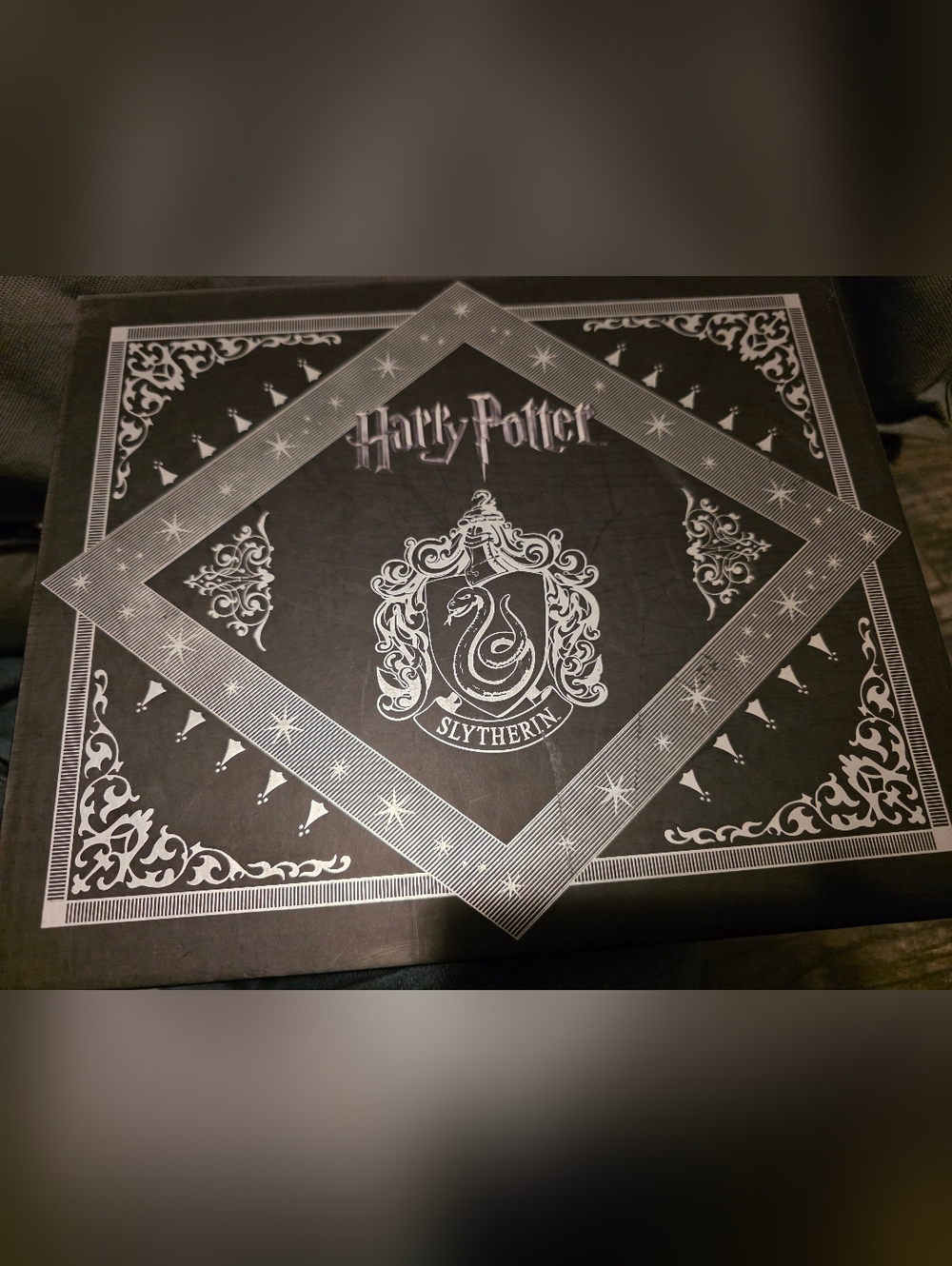 Harry Potter Slytherin Decorative Box - Black and Silver